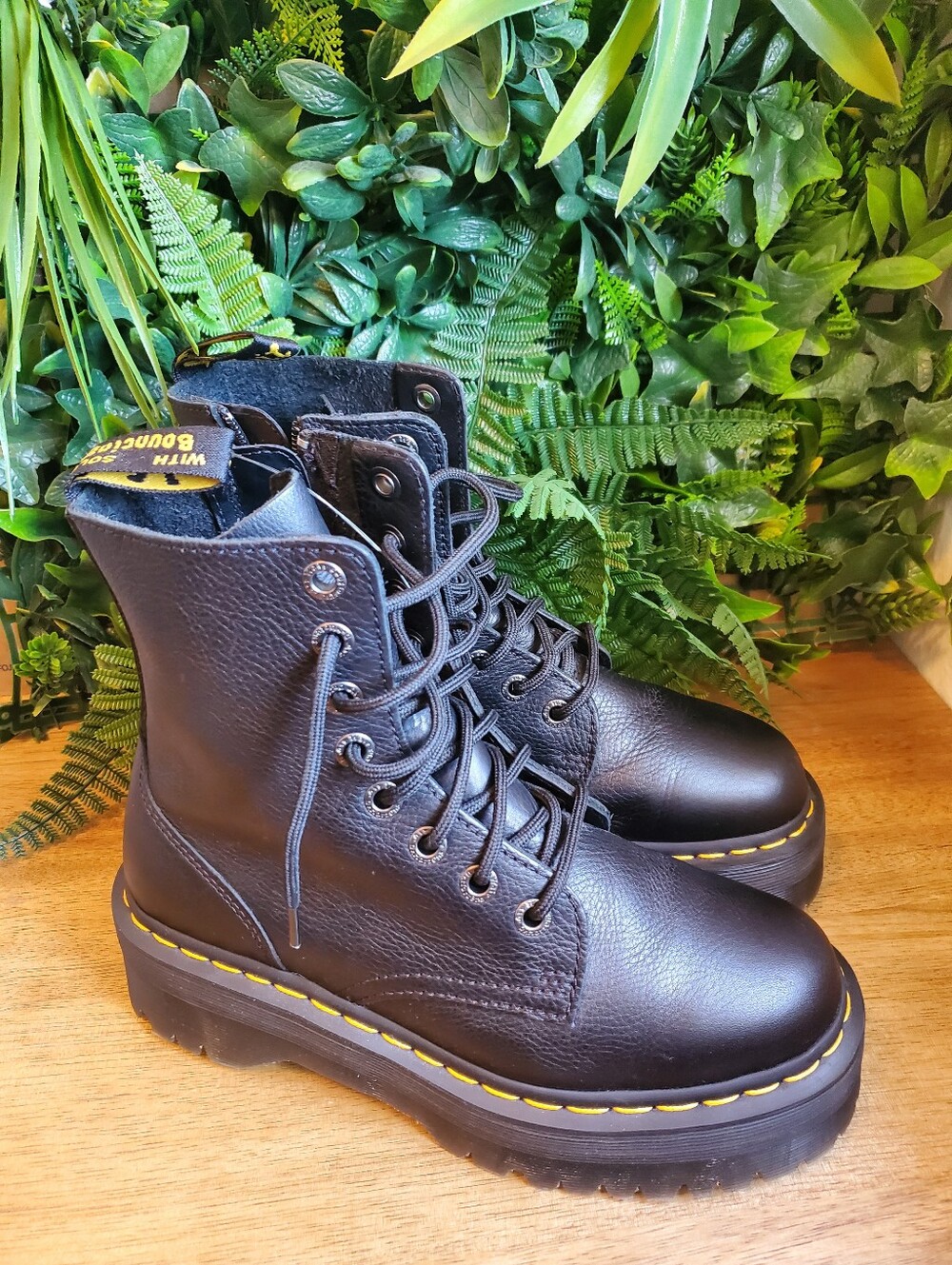Dr Martens Jadon 3 Pisa Platform Chunky Lace-Up Boots Men7 women8